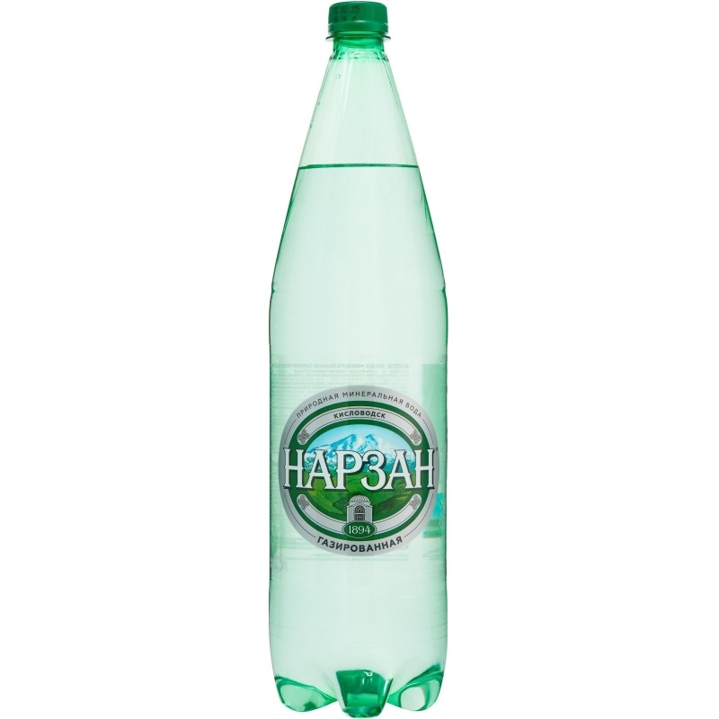 Вода минеральная Нарзан газированная пэт 1,5л