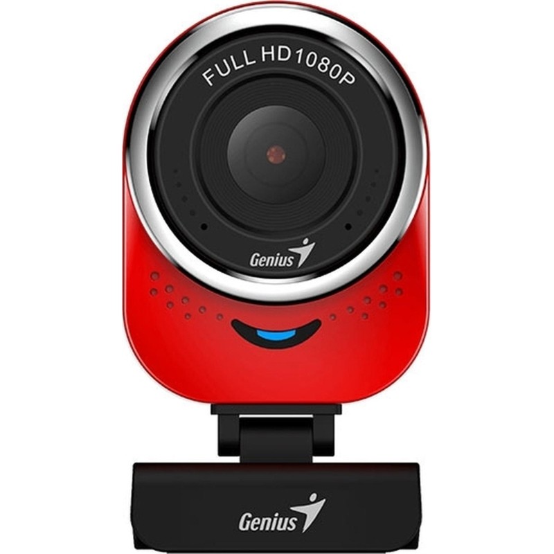 Веб-камера GENIUS FULL HD 1080P QCam 6000, красный