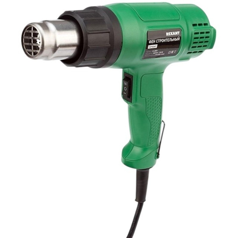 Фен технический REXANT 1600 Вт COMPACT (12-0051)