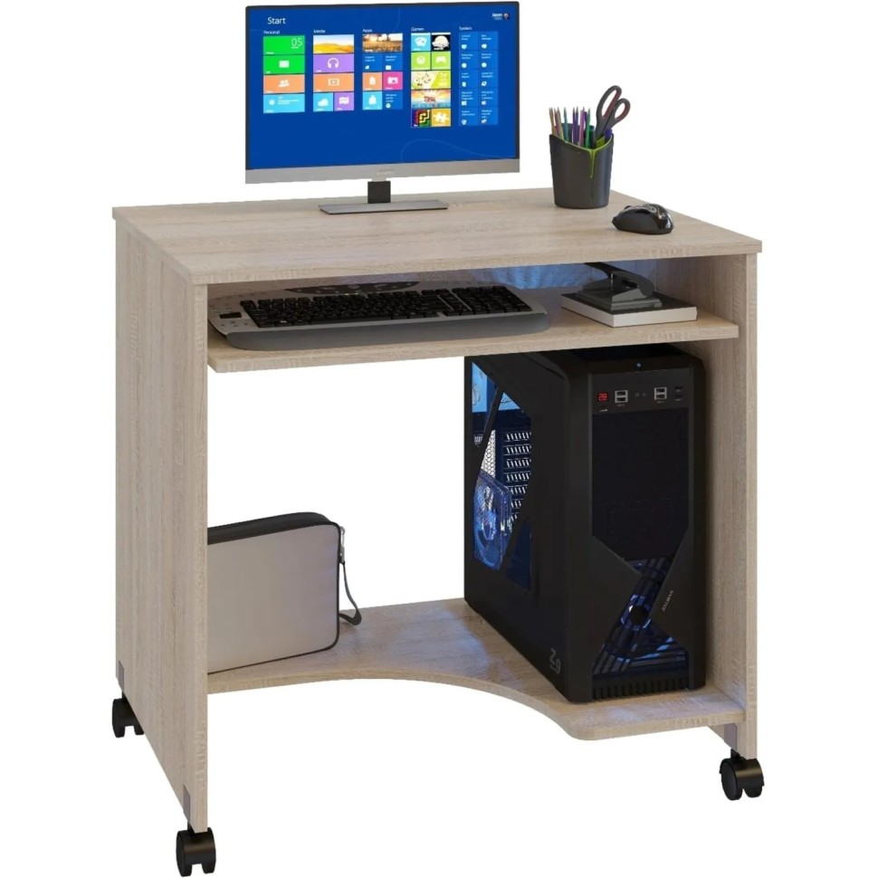 Стол компьютерный Сокол КСТ-15 Дуб сонома Стол компьютерный Сокол КСТ-15 Дуб сонома