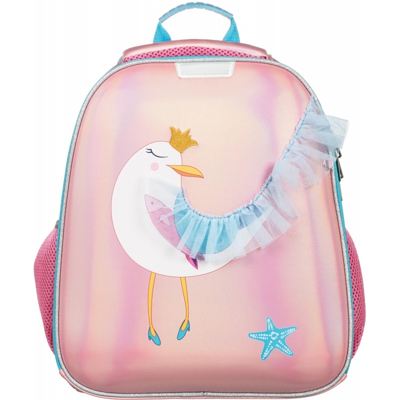 Ранец №1School Basic Чайка, 2 отд.,эргоном. спинка   