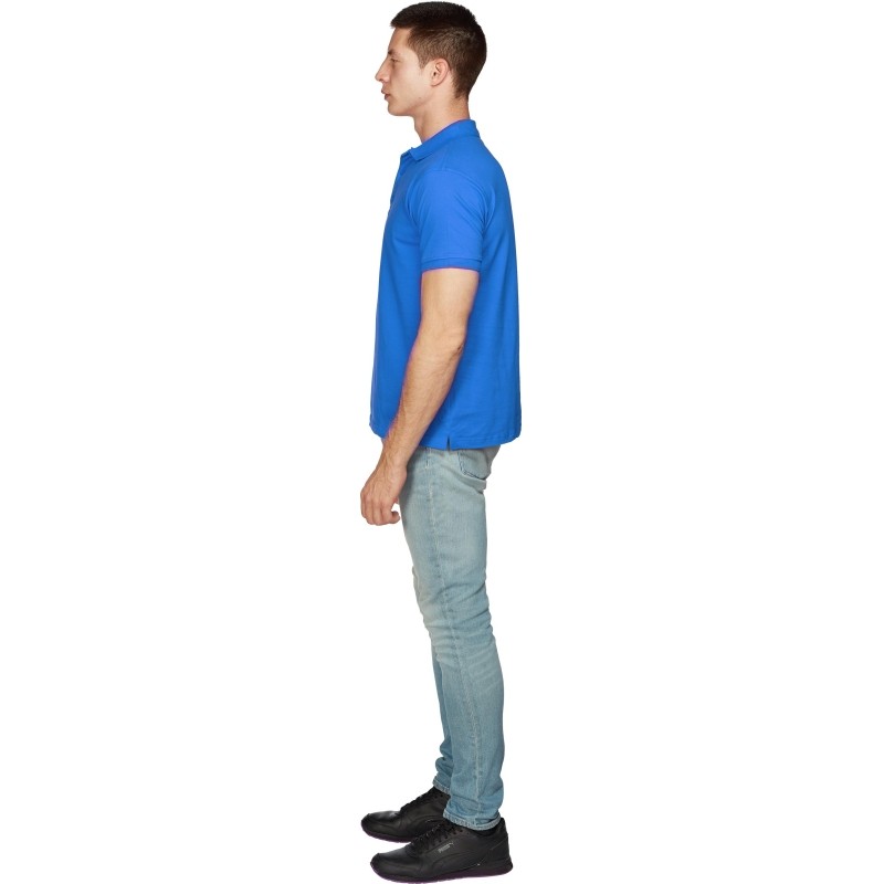 Рубашка Поло (190г.) кор.рукав васил.(XXXL)