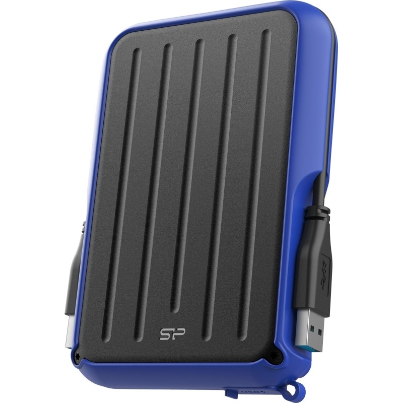 Портативный HDD Silicon Power Armor A66 5 TB USB 3.2, синий, черный