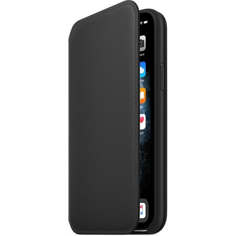 Чехол -книжка Apple Leather Folio для iPhone 11 Pro, чер, MX062ZM/A