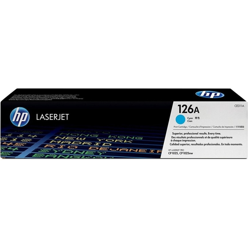 Картридж лазерный HP 126A CE311A гол. для LJ CP1025