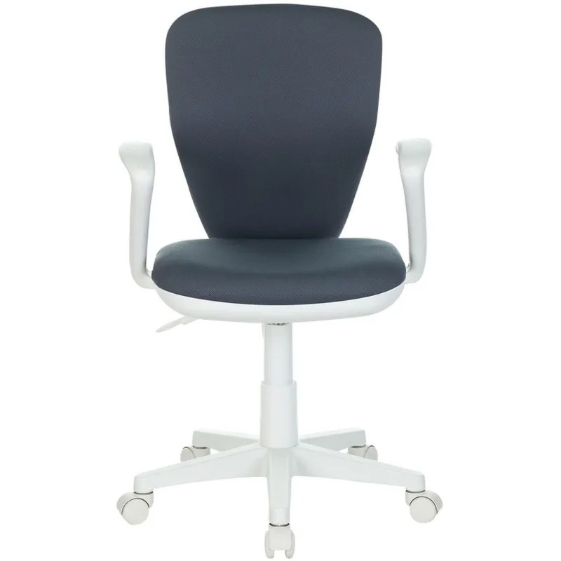 Кресло VB_Детское KD-W10AXSN/26-25 серый, крестовина пластик белый