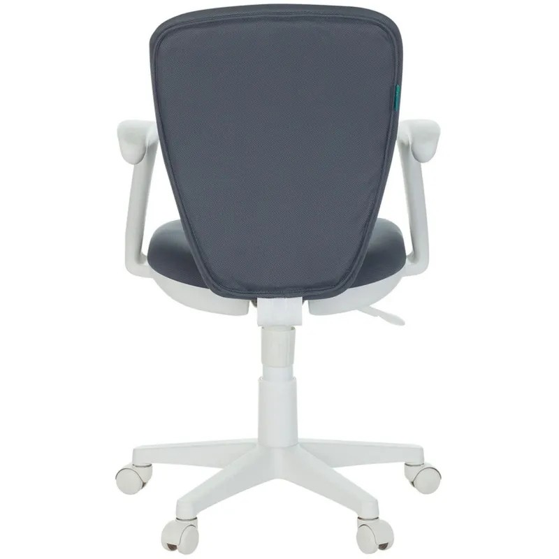 Кресло VB_Детское KD-W10AXSN/26-25 серый, крестовина пластик белый