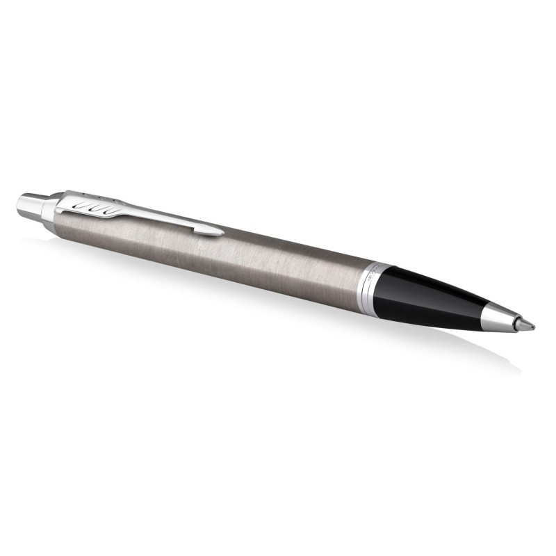Набор ручек Parker IM Duo:шарик син,1мм+пер IM Stai. Steel CT кор 2183058