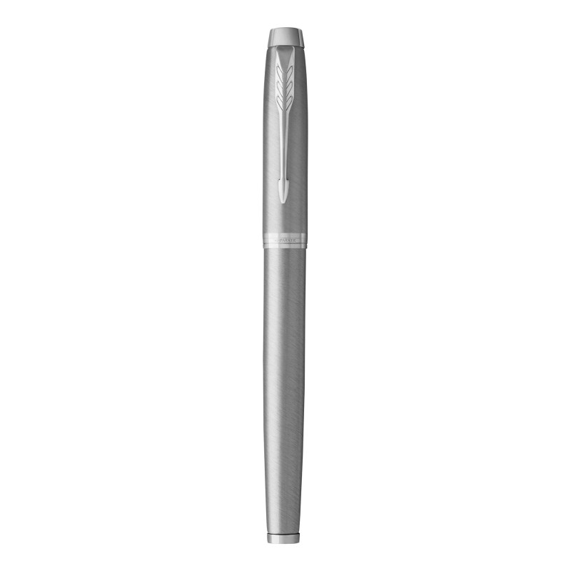 Набор ручек Parker IM Duo:шарик син,1мм+пер IM Stai. Steel CT кор 2183058