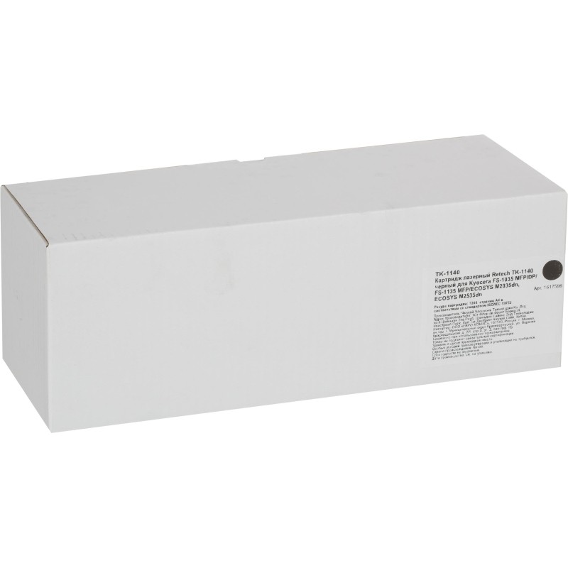 Картридж лазерный Retech TK-1140 чер. для Kyocera FS-1035/1135