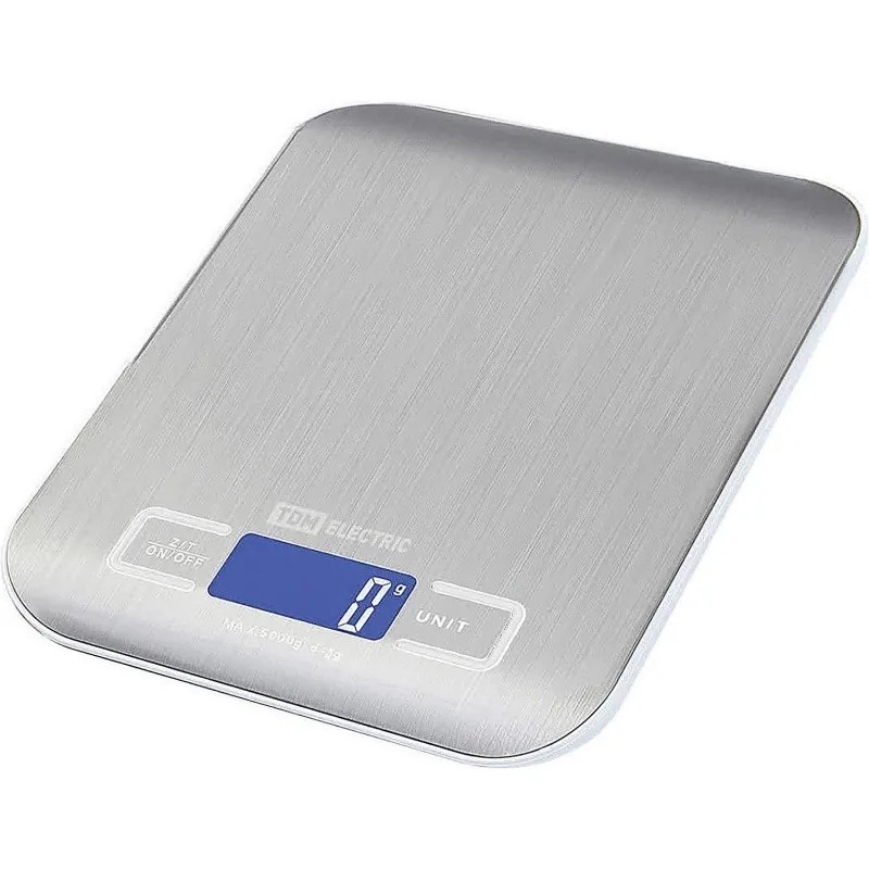 Весы кухонные TDM Юнит, деление 1 г, макс. 10 кг,серебро, SQ4005-0001