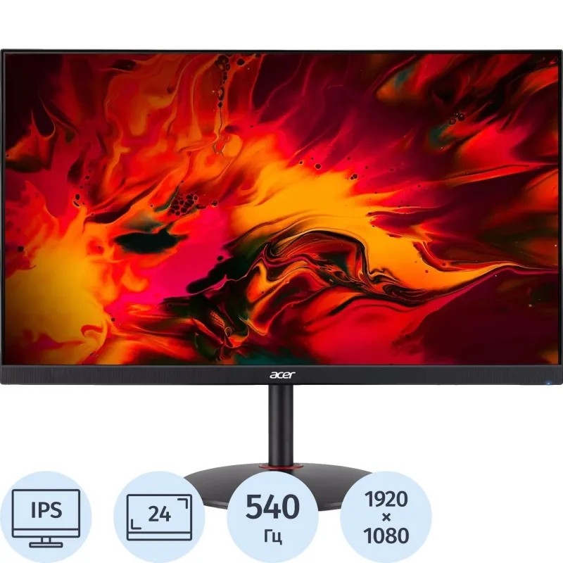 Монитор Acer Nitro (UM.FX2CD.F01)24,1/FHD/TN/540Hz/400cd/0,1ms/HDMI/DP