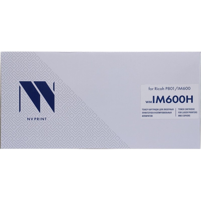 Картридж лазерный NVP NV-IM600H для Ricoh P801/IM600 (40000k)