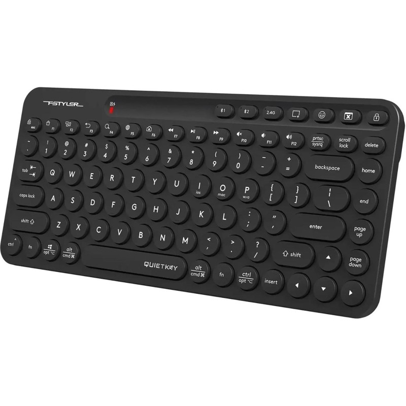 Клавиатура A4Tech Fstyler FBK36C AS USB беспр.BT/RadioSlimMultim 2010346