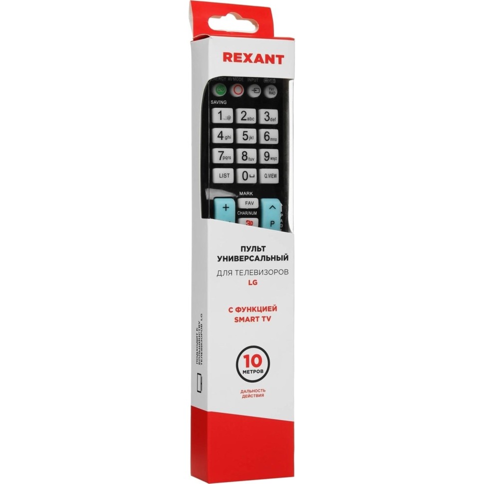Пульт ДУ REXANT универсальный для ТВ LG с функ. SMART TV (ST-03) (38-0002)