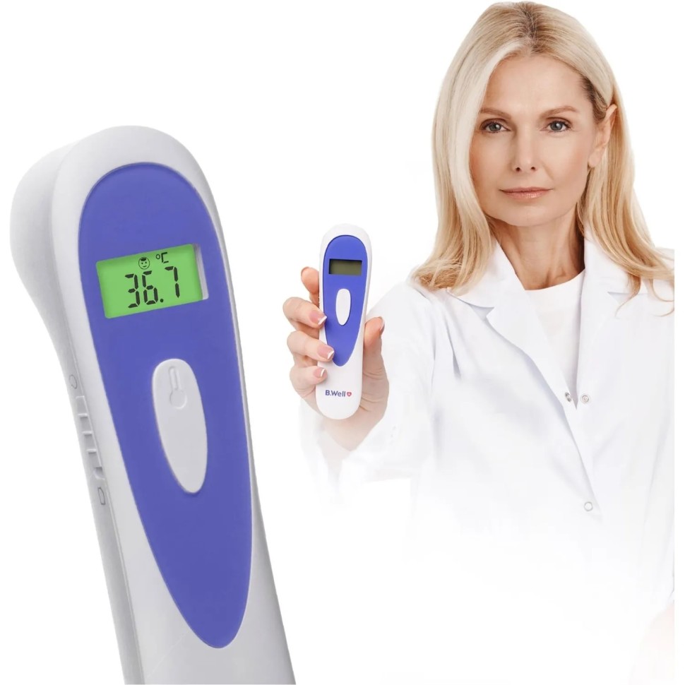 Термометр инфракрасный бесконтактный MED-3000 с поверкой