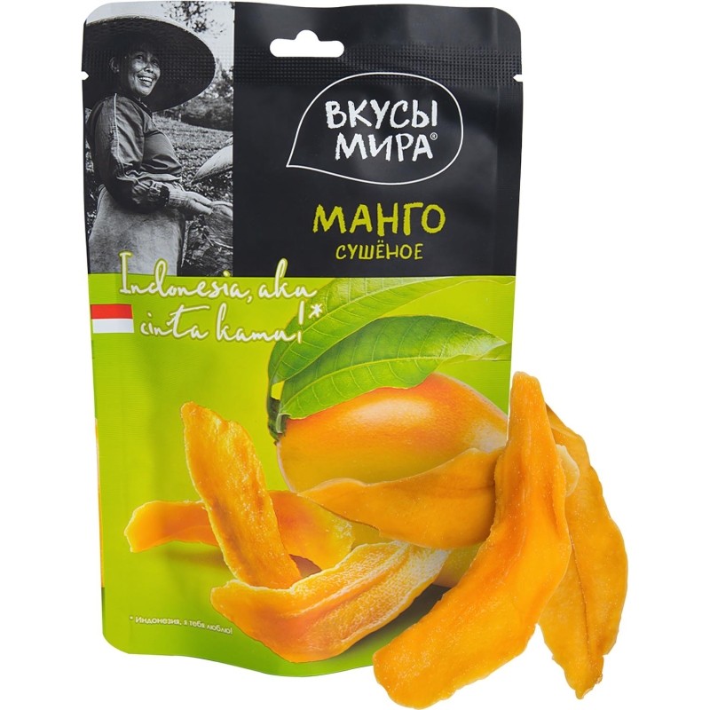Манго сушеное Вкусы мира , 80г