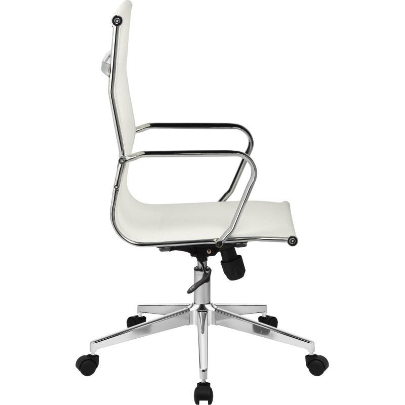 Кресло BN_Y_EChair-710 T net сетка белый, хром
