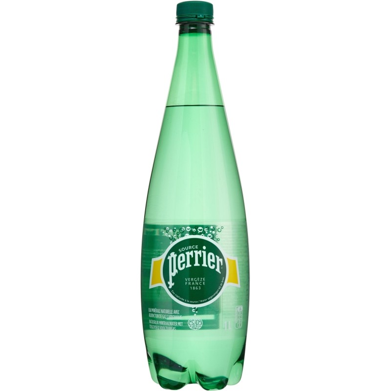 Вода минеральная Perrier минеральная природная стол. питьевая газ. ПЭТ, 1л