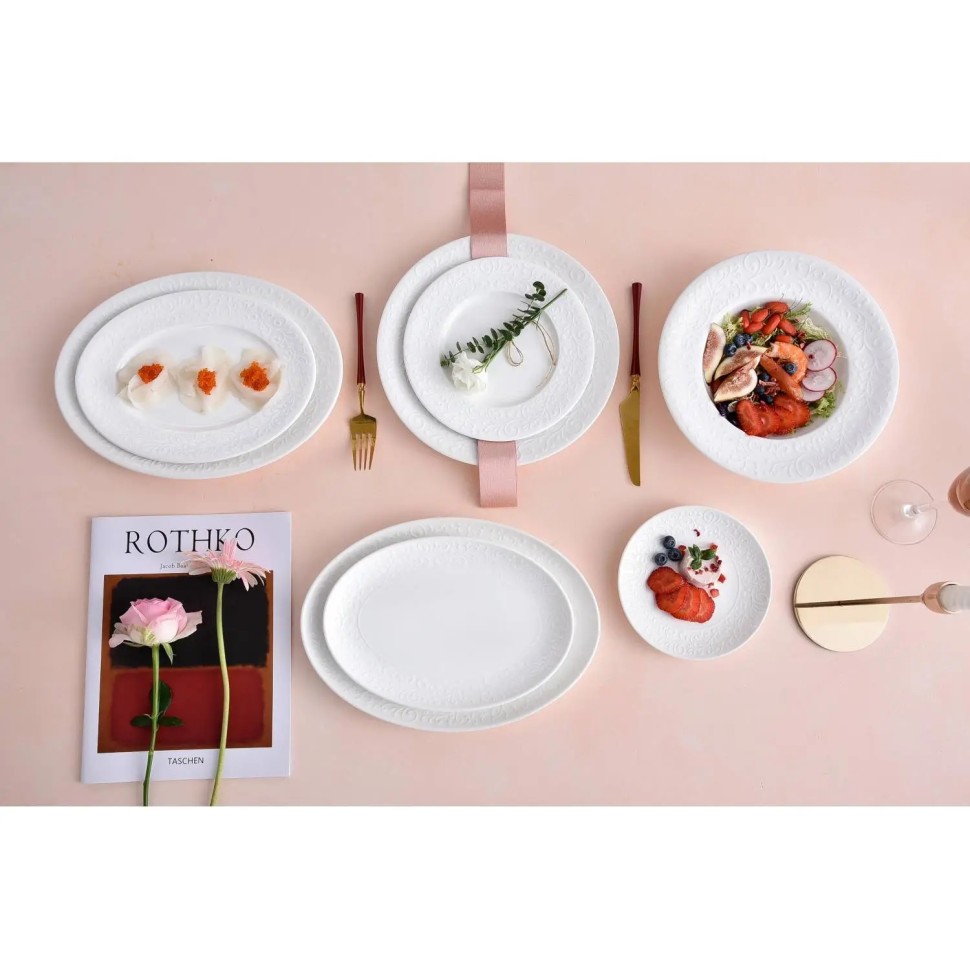 Тарелка обеденная TUDOR ENGLAND Joyce 25см,TU3587 Тарелка обеденная TUDOR ENGLAND Joyce 25см,TU3587