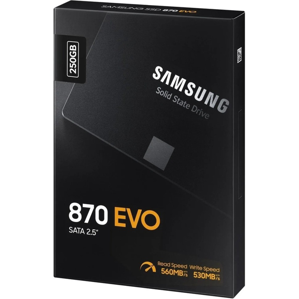 SSD накопитель Samsung 870 EVO MZ-77E250B 250GB 2.5(MZ-77E250B/EU)