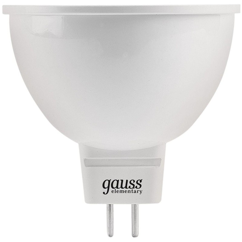 Лампа светодиодная Gauss Elementary 9W GU5.3 MR16 4100K 660lm 13529