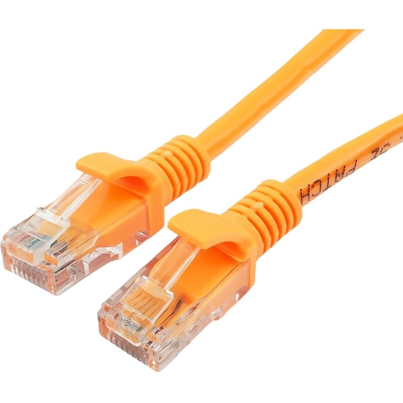 Патч-корд UTP Cablexpert PP12-0.25M/O кат.5e, 0.25м, оранжевый