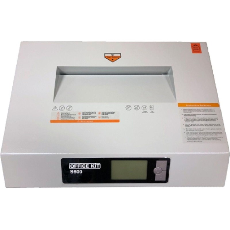Шредер (уничтожитель) Office Kit S600 1,9x15,P-5 ур.секр., 17лист, 60л