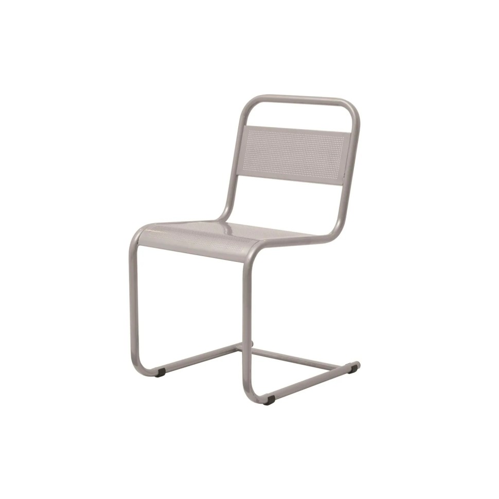 Многоместная секция UD_Раунд перфориров.СМ119-01 1 (стул.S) серый ral 9006М