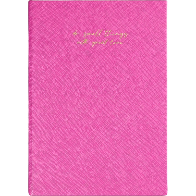 Ежедневник недатированный фиолетовый, А5 136 л., Do small things, ATTACHE