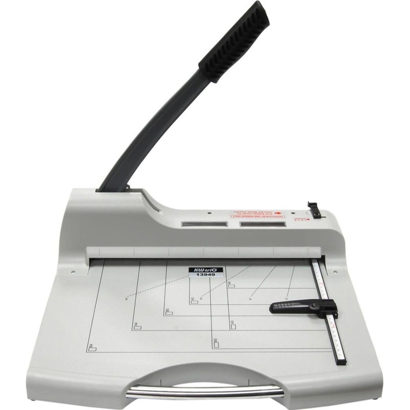 Резак для бумаги Kw-Trio 3949 B4/50л./360мм/ручн.приж/защит.экр гильотинный