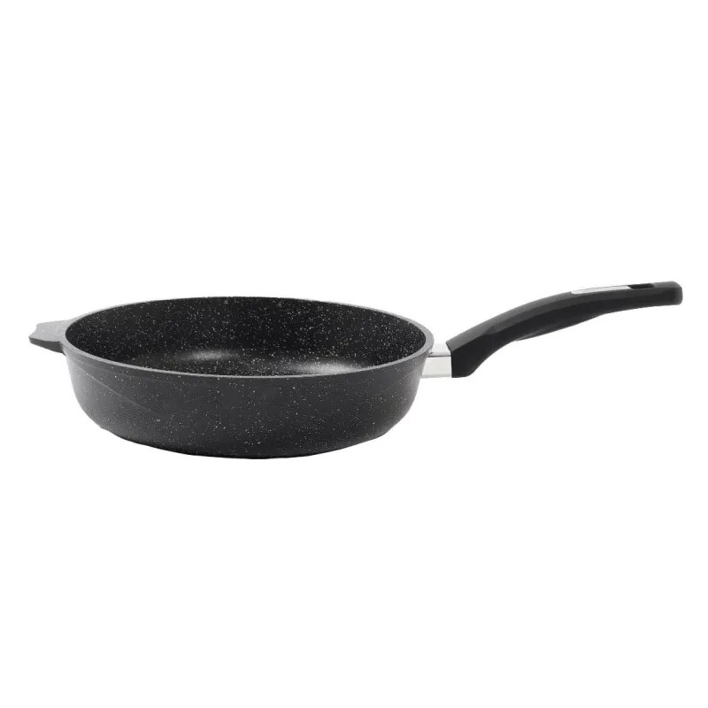 Сковорода Гранит black Induction Pro для блинов, индукц, АП, D28см 28802И