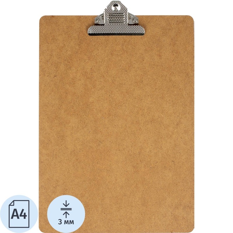 Папка-планшет Attache A4 HDF 230х326 бабочка