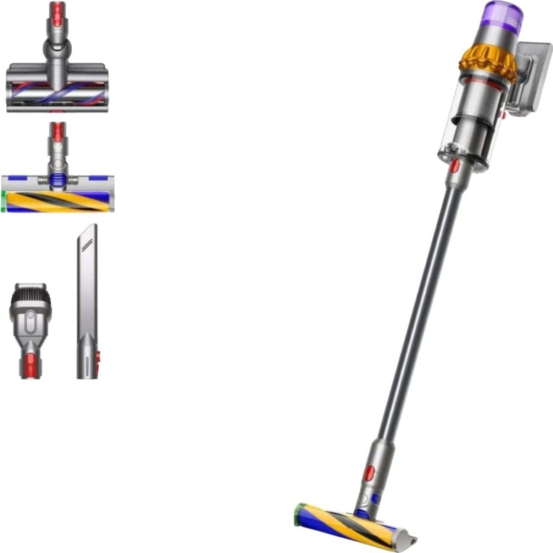Пылесос Dyson V15 SV47 Detect Absolute UK, вертикальный