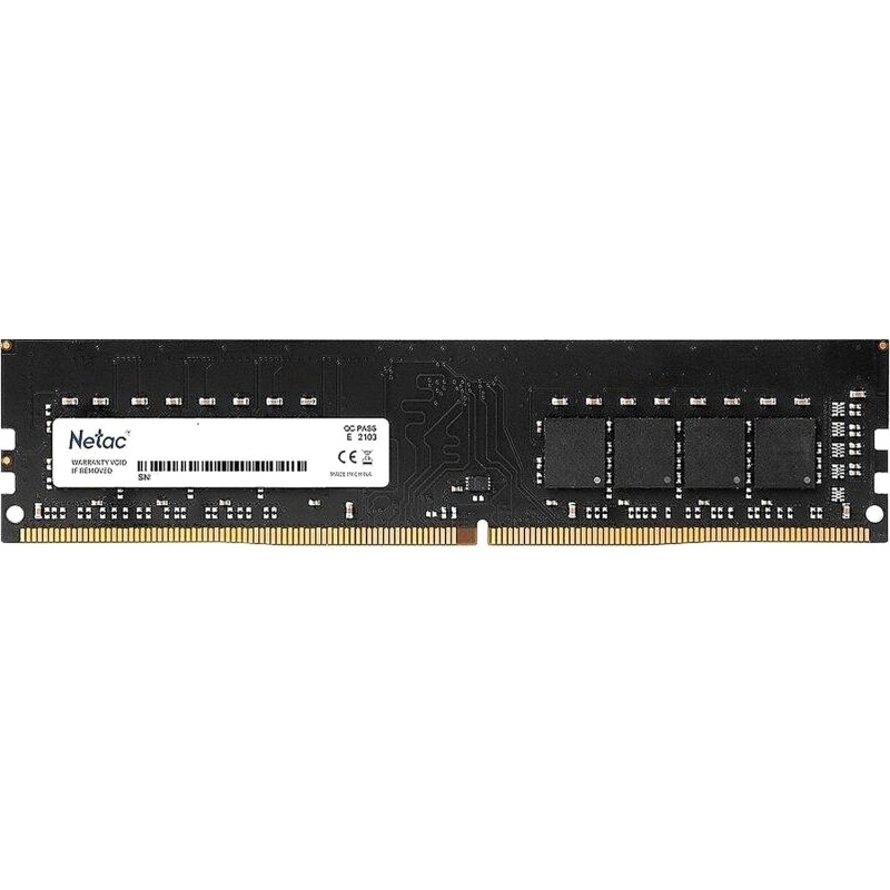 Модуль памяти Netac Basic DDR4 DIMM 4Gb 2666МГц CL19 (NTBSD4P26SP-04)