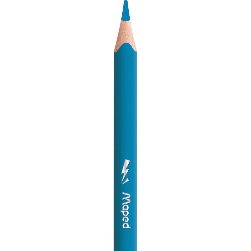 Карандаши цветные Maped COLOR&#039;PEPS STRONG MINI 3хгр,пластик,12цв/наб,862812