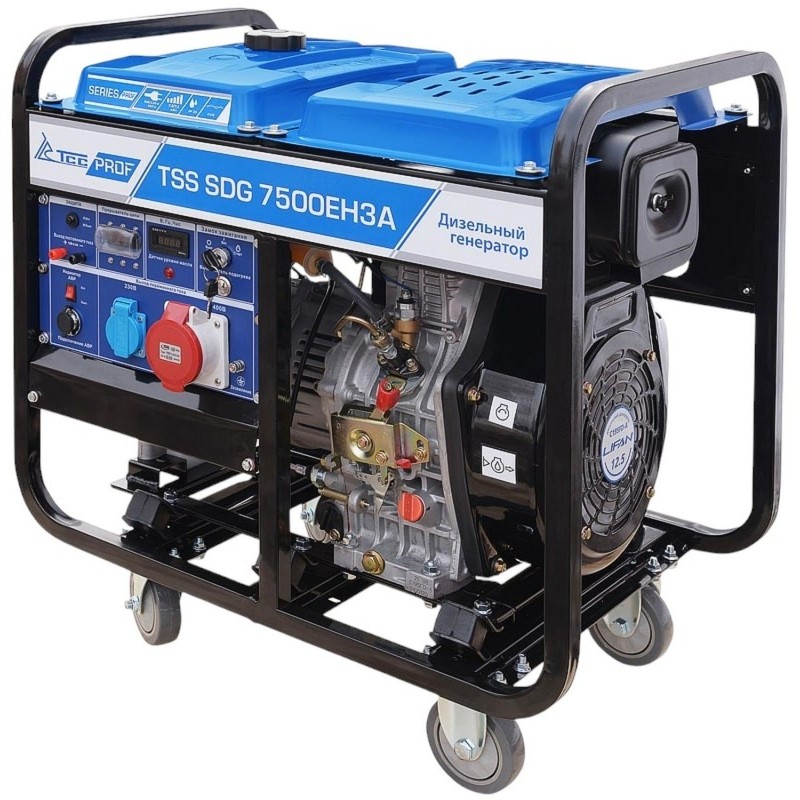 Генератор дизельный ТСС SDG 7500EH3A (100027)
