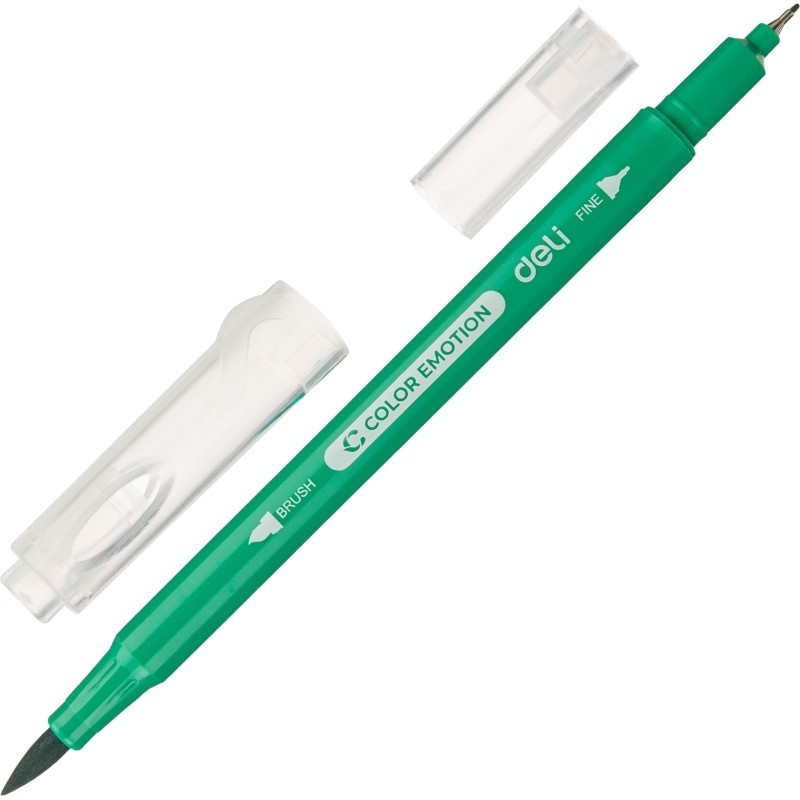 Фломастеры Deli EC151-12 COLOR EMOTION 12цв/наб