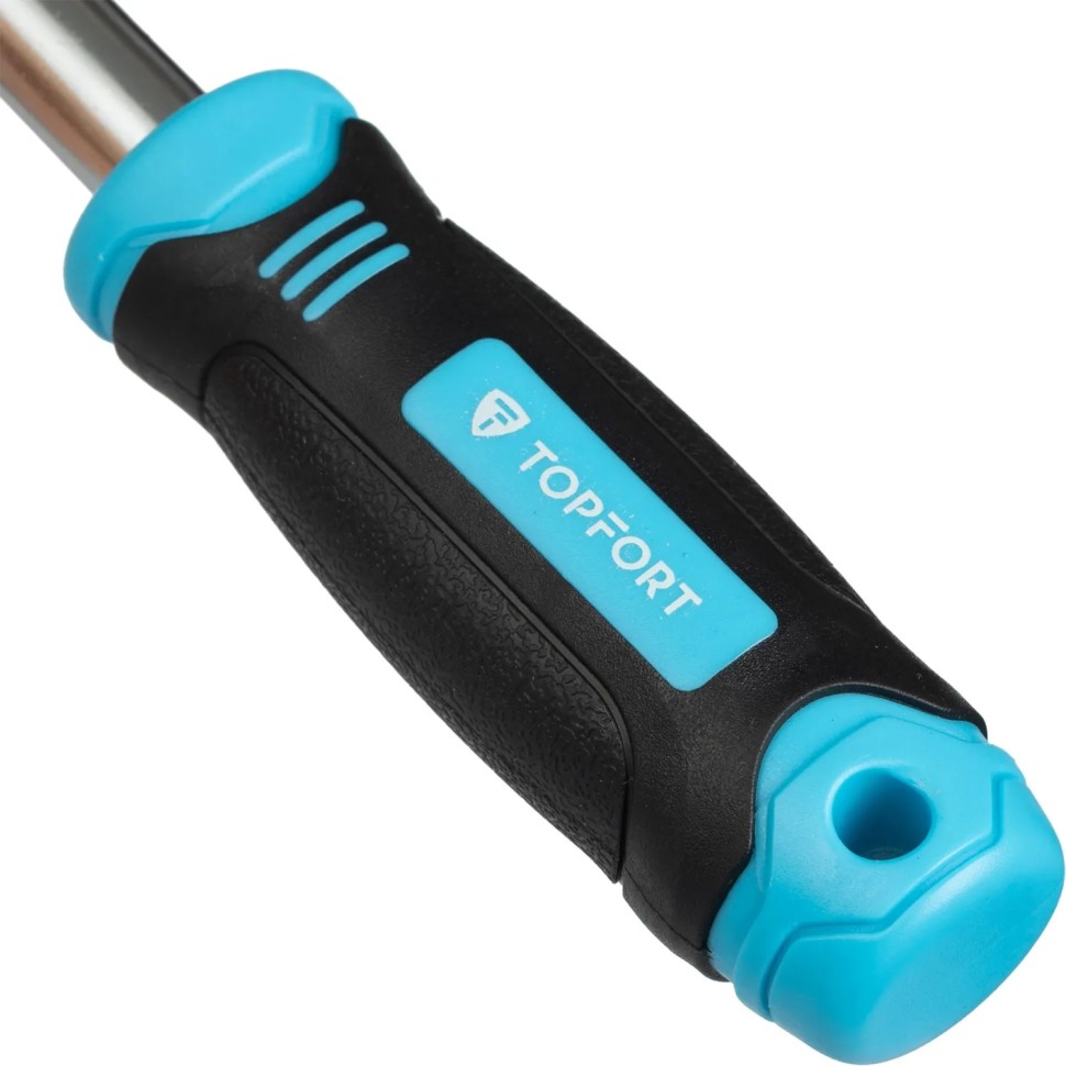 Набор отверток Topfort с трещоткой, битами, головками, 78 предм (9113478)