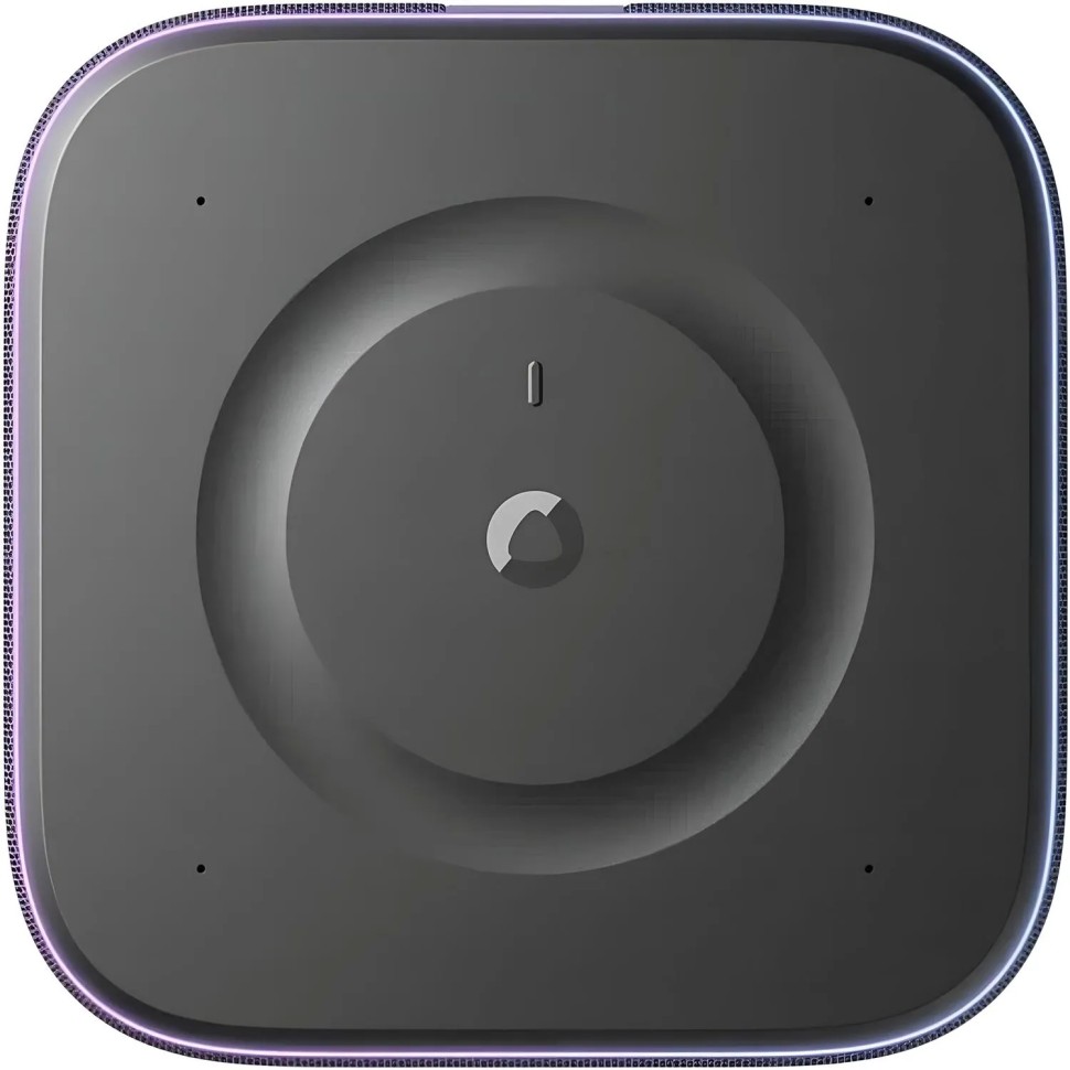 Умная колонка Яндекс Станция 3 с Алисой, Zigbee, черный (YNDX-00060BLK)