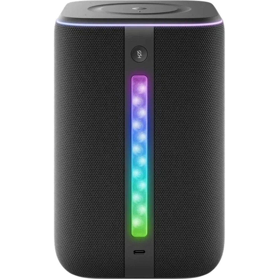 Умная колонка Яндекс Станция 3 с Алисой, Zigbee, черный (YNDX-00060BLK)