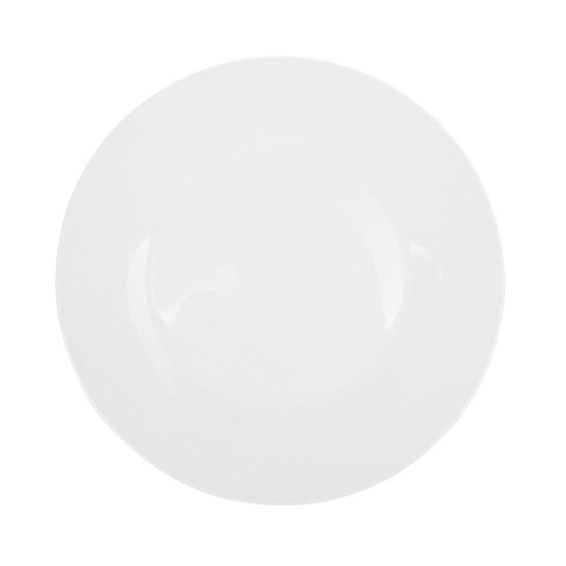 Тарелка Tvist Ivory,фарфор, мелкая, D266мм, белая фк4004