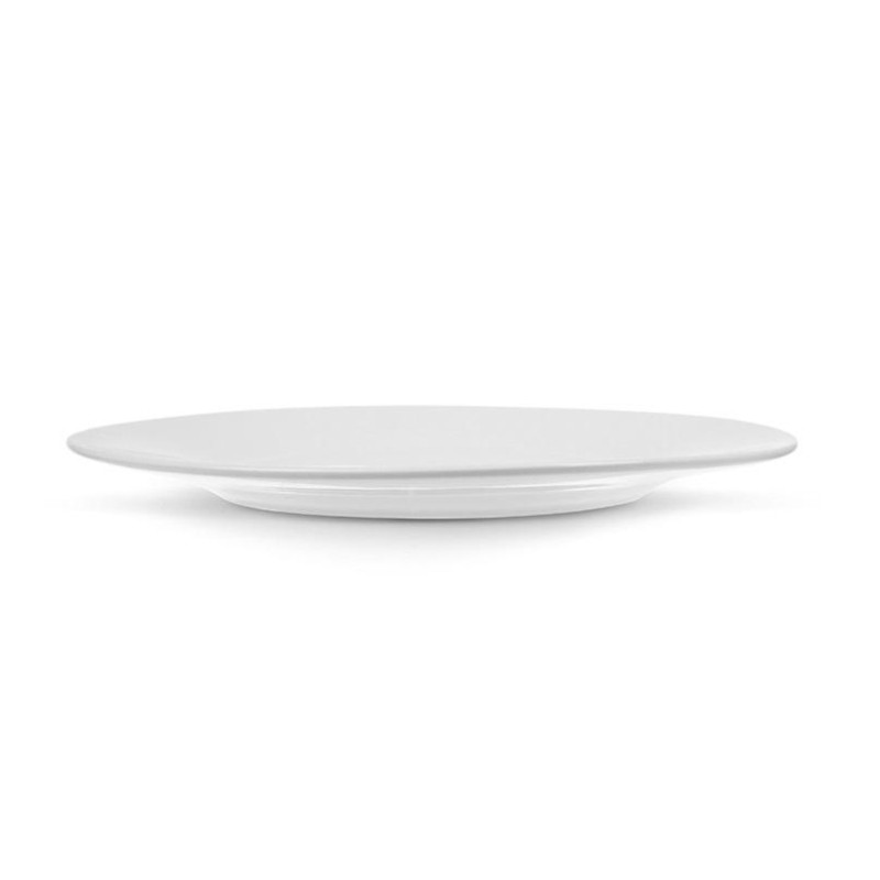 Тарелка Tvist Ivory,фарфор, мелкая, D266мм, белая фк4004