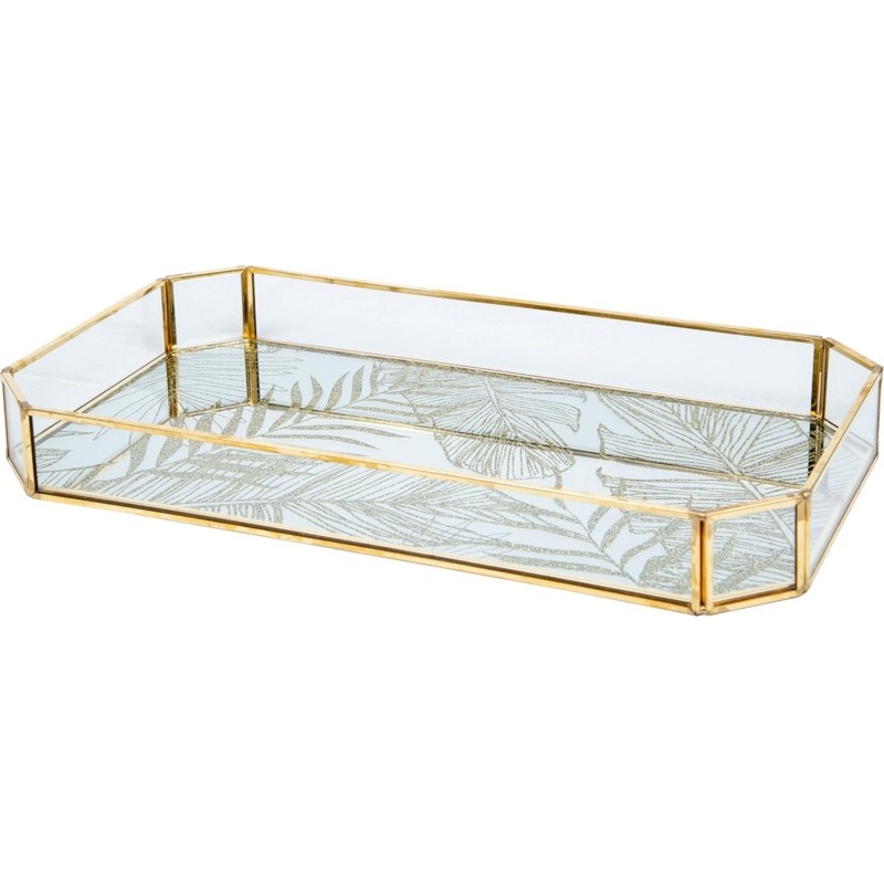 Поднос стеклянный Экзотика, Д305 Ш175 В35, Fancy26