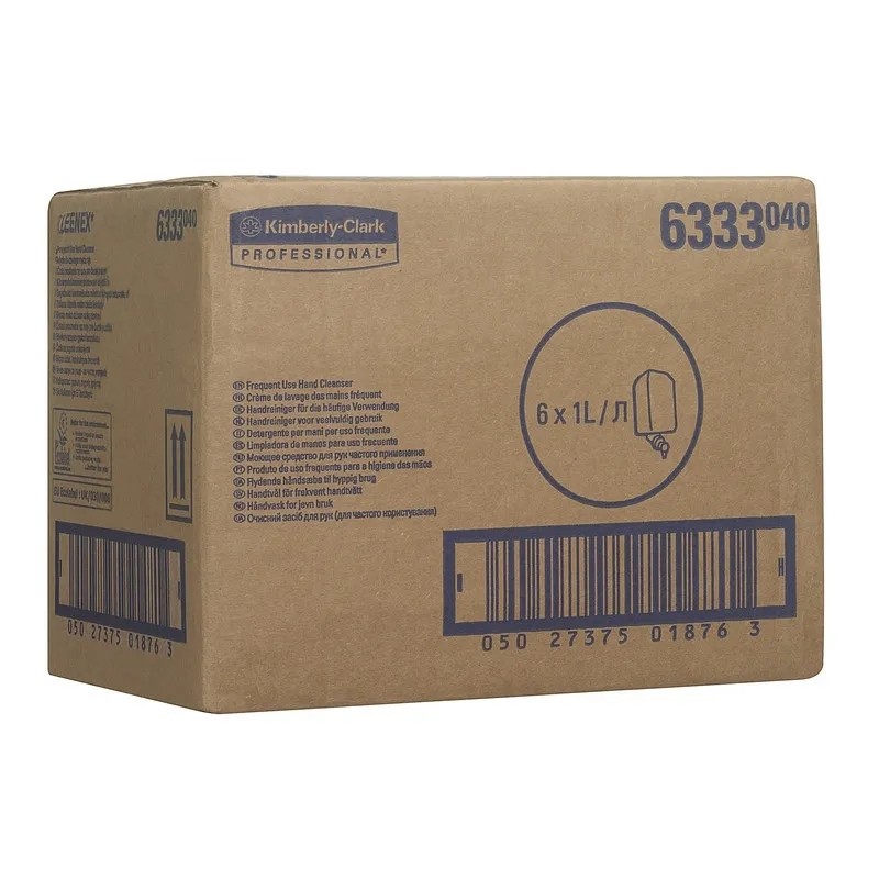 Картридж с жидким мылом KIMBERLY-CLARK Kleenex 1 литр 6 шт/уп 6333