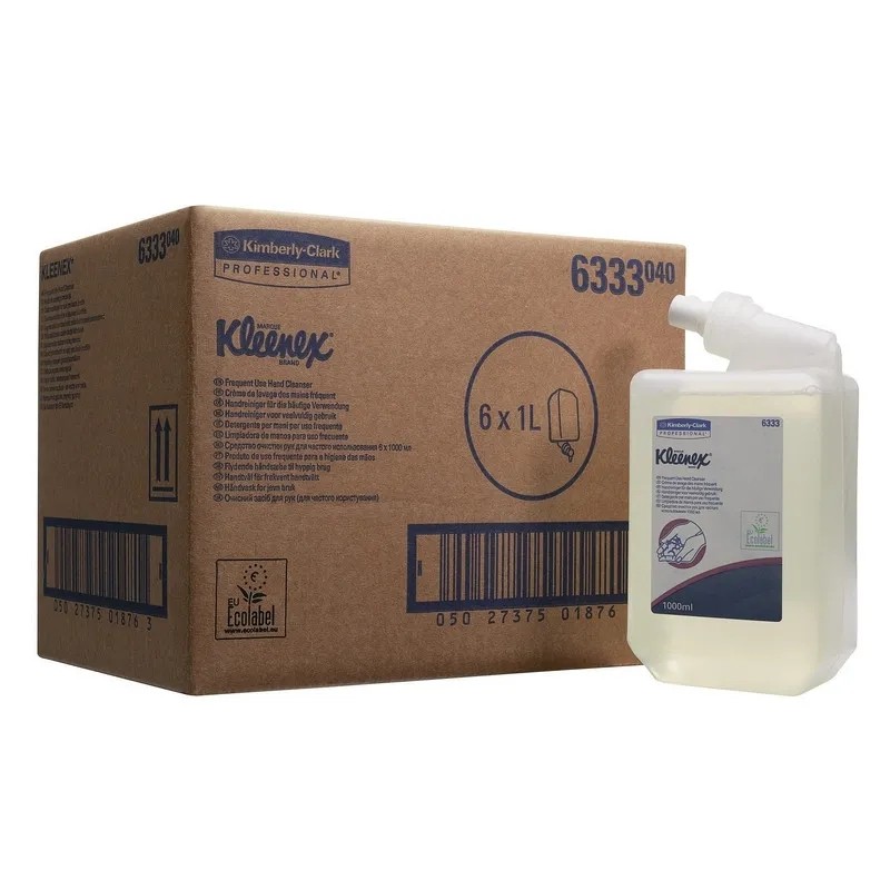 Картридж с жидким мылом KIMBERLY-CLARK Kleenex 1 литр 6 шт/уп 6333