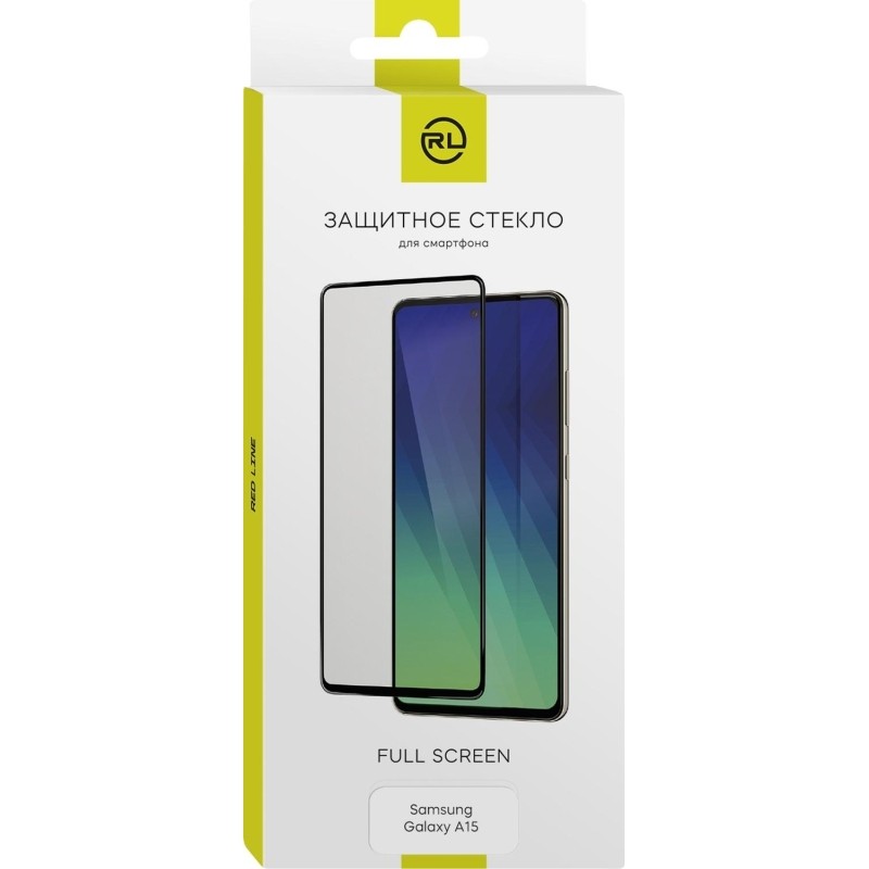 Защитное стекло Red Line Samsung Galaxy A15 FULL GLUE чер(УТ000038251)