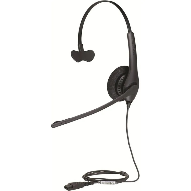Гарнитура Jabra BIZ 1500 Mono QD 1513-0154 накладные, проводные, черный