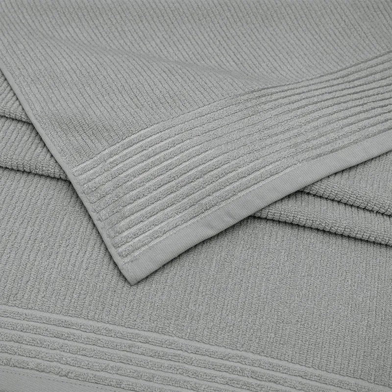 Полотенце махровое УЗБ Райт, L 70х130 сер,159163