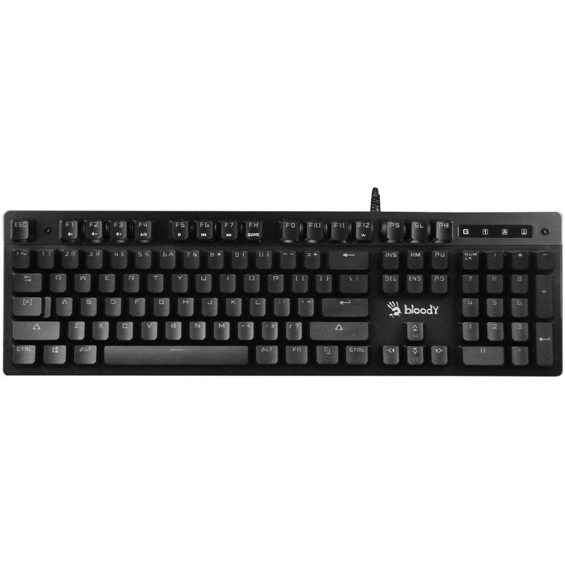 Клавиатура A4Tech Bloody (B500N) серый USB for gamer LED